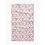 Festive Candy Canes Geometry Tea Towel