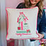 Merry Christmas with Gifts Square Pillow