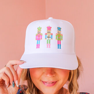 Nutcracker White Trucker Hat