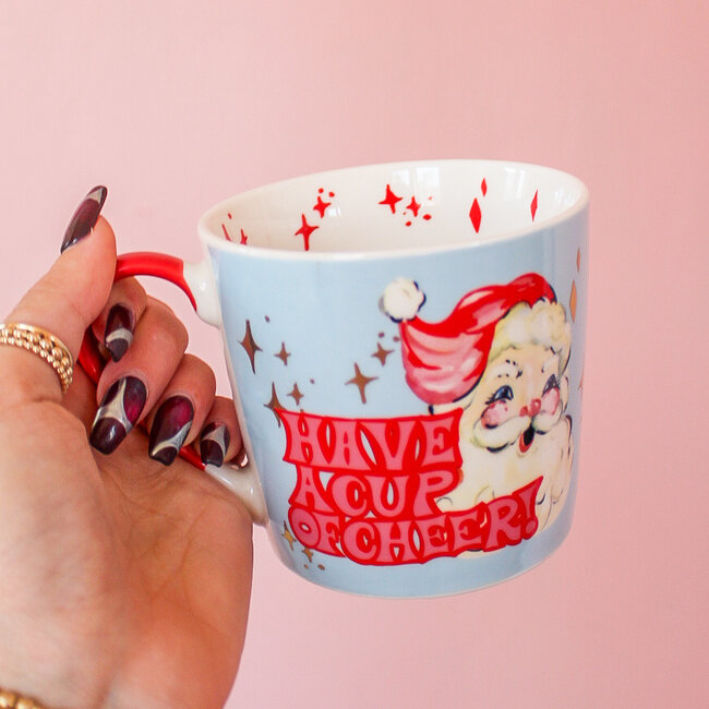 Cup of Cheer Santa Mug