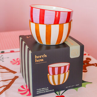 The Bella Set of 2 Dipping Bowls