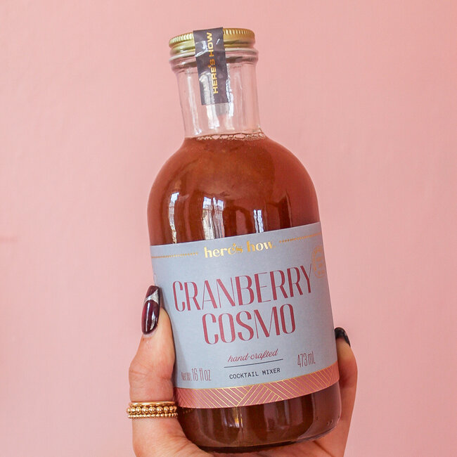 Cranberry Cosmo Mixer