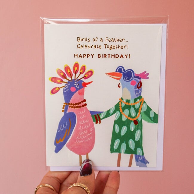 Birds of a Feather Card