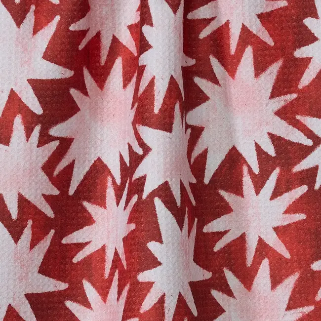 Estrellas Geometry Tea Towel