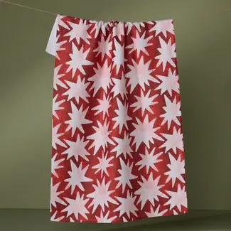 Estrellas Geometry Tea Towel