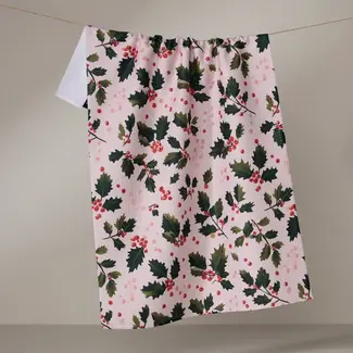 Blushberry Geometry Tea Towel