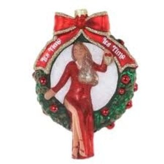 It's Time Mariah Ornament