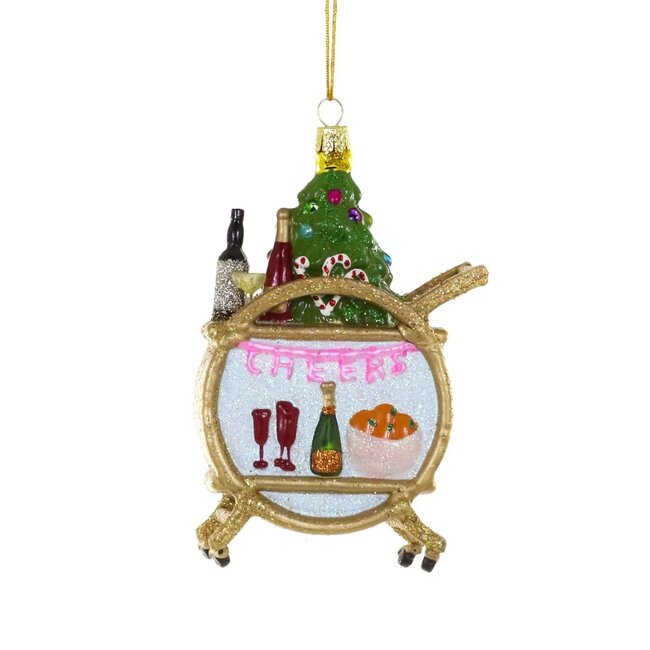 Holiday Bar Cart Ornament