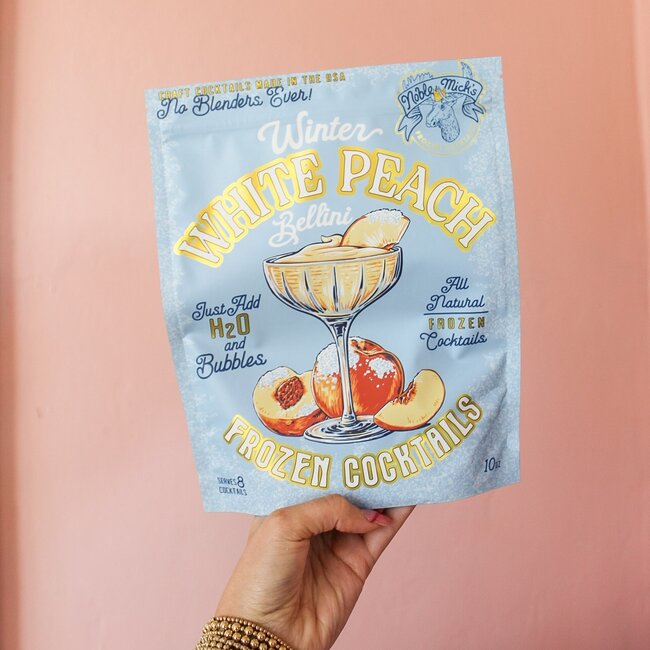 Frozen Cocktail Mix Winter White Peach Bellini