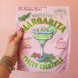 Frozen Cocktail Mix Cranberry Mistletoe Margarita