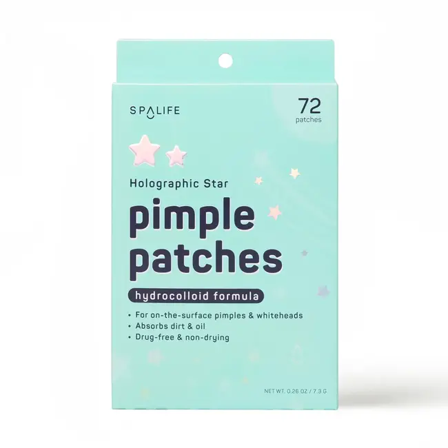 Holographic Star Hydrocolloid Pimple Patches