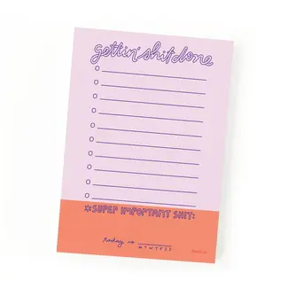 K+S Design Co Gettin' Sh*t Done Notepad