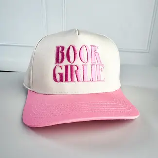 The Babe Co Book Girlie Vintage Embroidered Trucker Hat