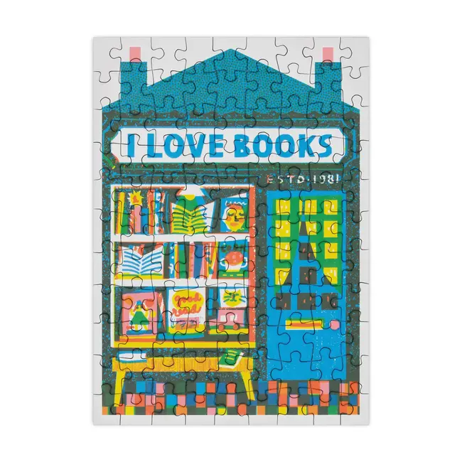99 Pieces Book Shop Puzzle