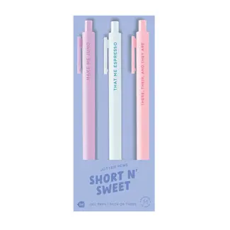Talking Out of Turn Short N Sweet Jotter Pack