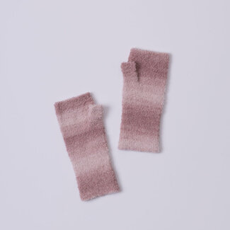 CozyChic Spacedye Fingerless Gloves Teaberry