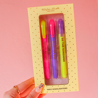 Taylor Elliot Designs Shine Bright Wax Highlighter Set