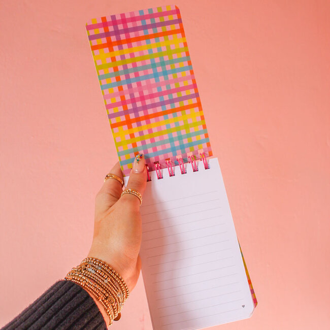 Colorful Bows Spiral Top Notebook