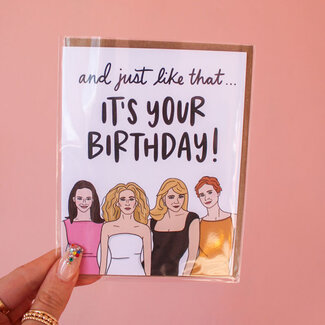 SATC Birthday Card