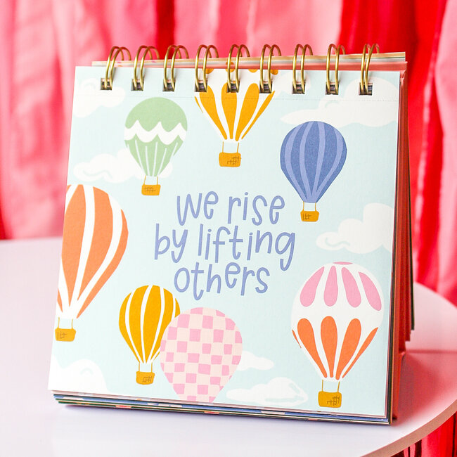 52 Weeks of Happy Quotes - Desk Flip Calendar