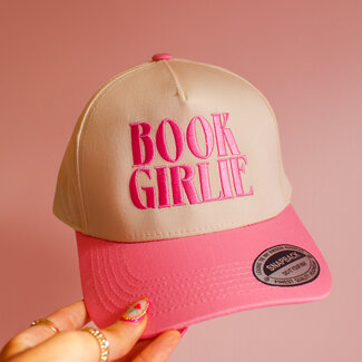 The Babe Co Book Girlie Vintage Embroidered Trucker Hat