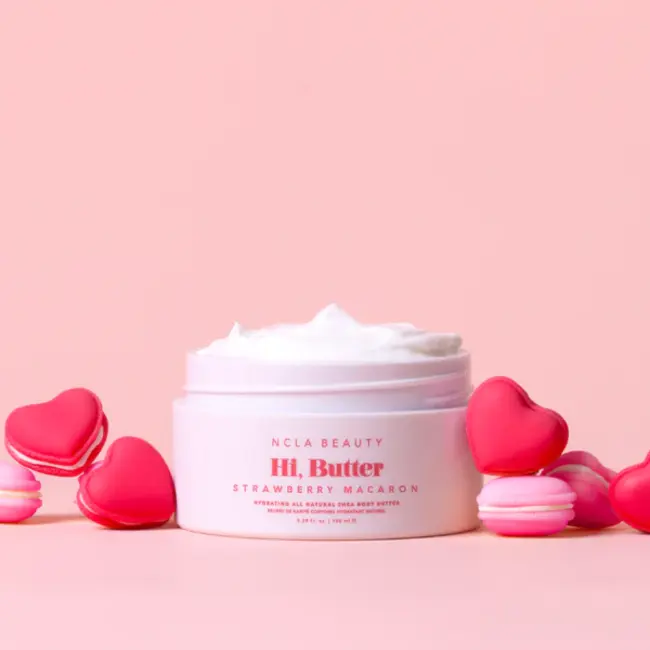 Hi, Butter Body Butter Strawberry Macaron