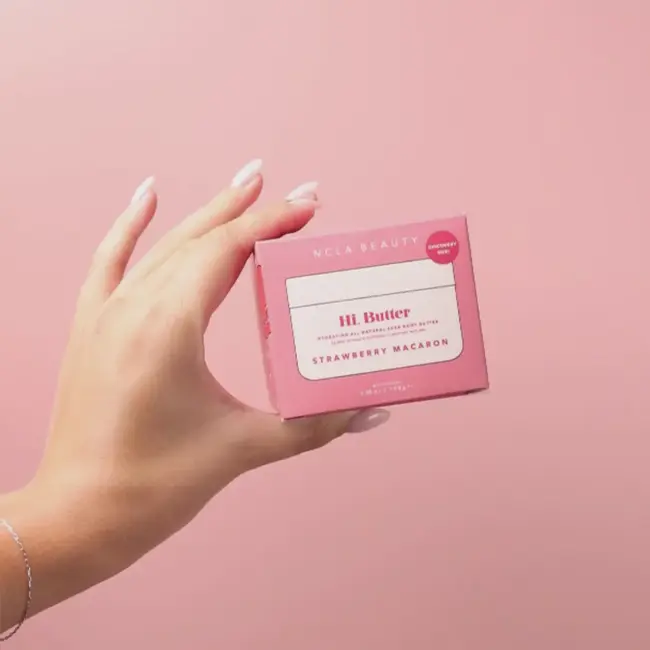 Hi, Butter Body Butter Strawberry Macaron