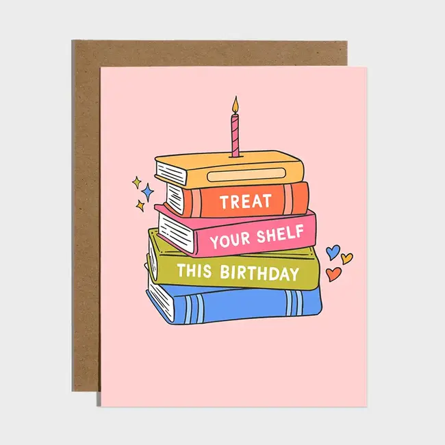 Brittany Paige Treat Your Shelf Birthday Card
