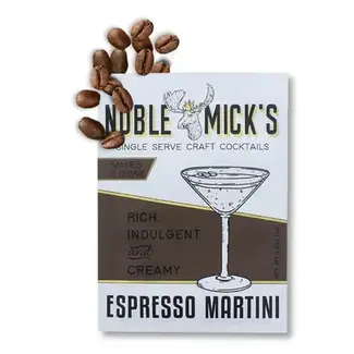 Noble Mick's Noble Mick's Single Serve Craft Cocktails Espresso Martini