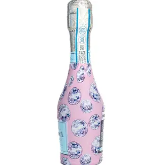 Beau Bottles Wraps Mini Prosecco Bottle - 6 per package Disco Fever