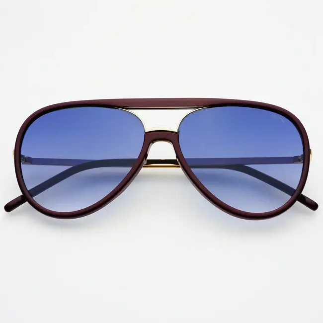 Shay Burgundy Sunglasses by Freyr
