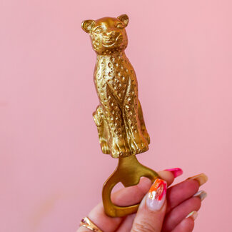 Cheetah Bottle Opener