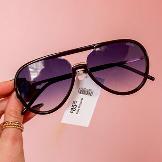 Shay Burgundy Sunglasses by Freyr