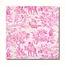 Pink Toile Cocktail Napkin
