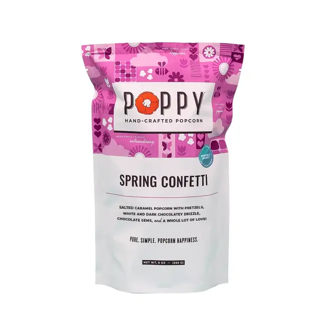 Spring Confetti Poppy Popcorn
