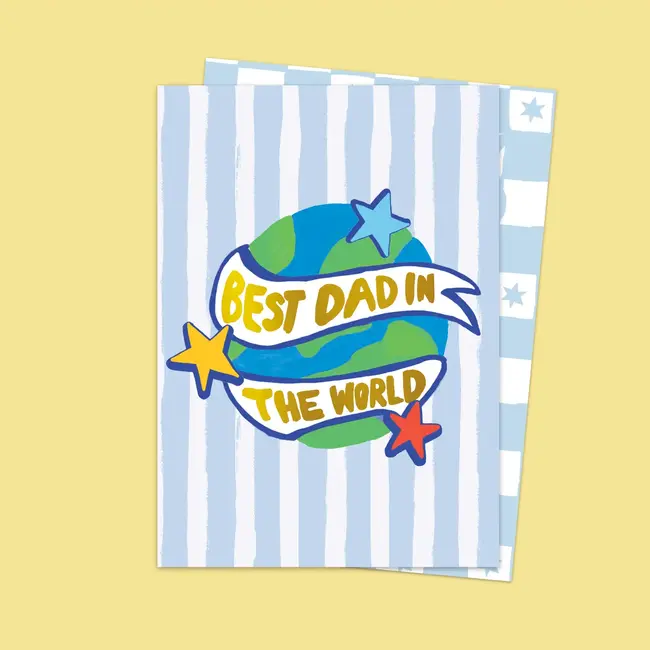Best Dad in the World Card