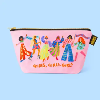 Girls Rule Zip Bag