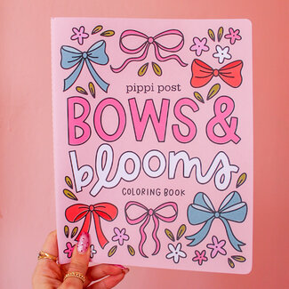 Pippi Post Bows & Blooms Coloring Book