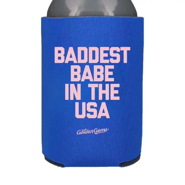 Baddest Babe in the USA Koozie