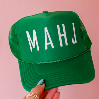 Green Mahj Trucker Hat