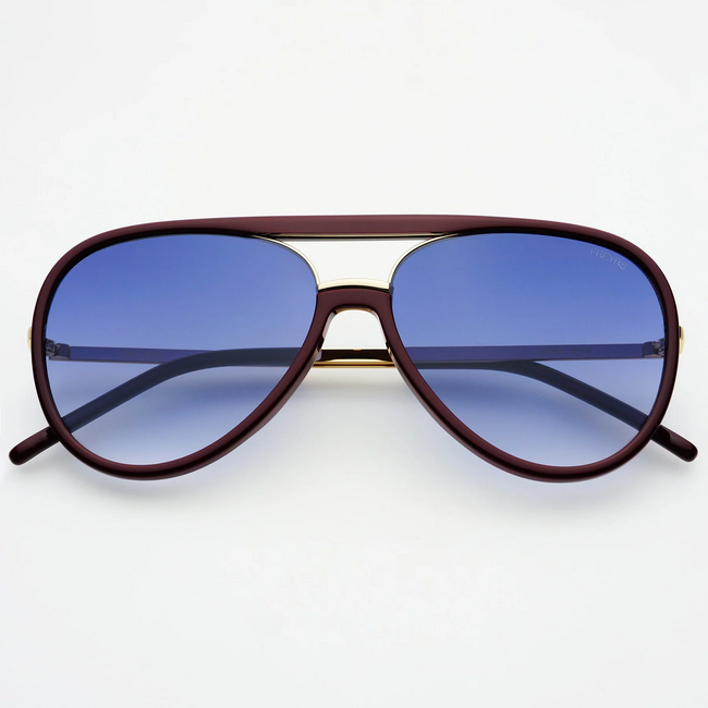 Shay Burgundy Sunglasses by Freyrs