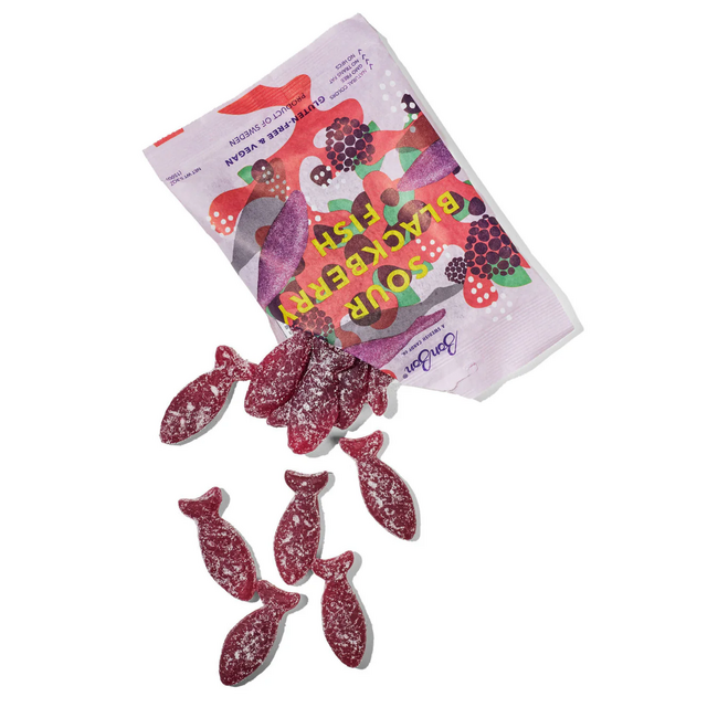 BonBon NYC - Sour Blackberry Fish