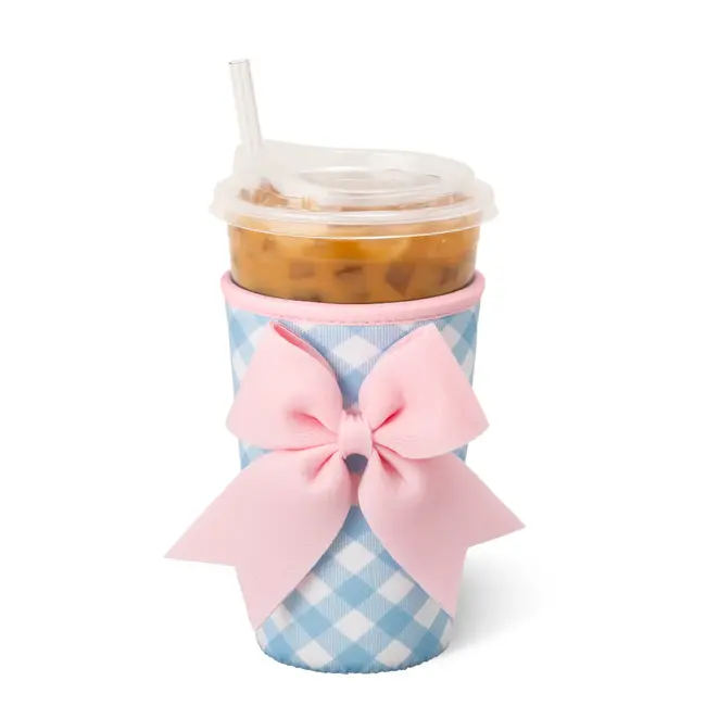 Gingham Iced Cup Coolie