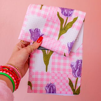 Geometry Tulip Town Geometry Towel