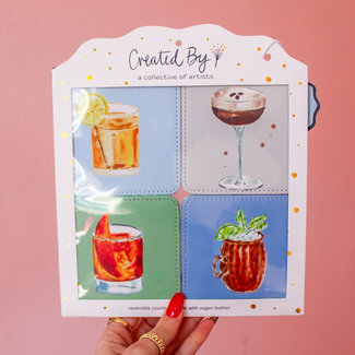 Shaken Not Stirred Coasters  (Set of 4)