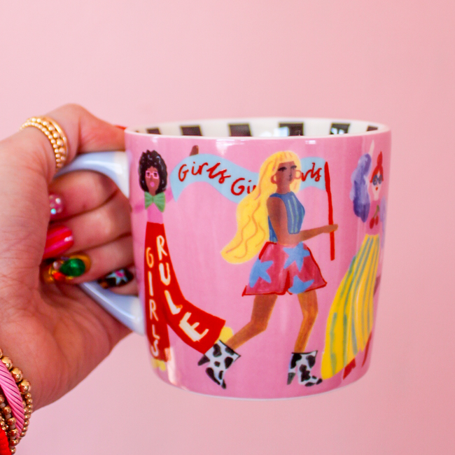 Girls Rule Mug