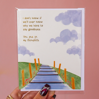 In My Thoughts Card