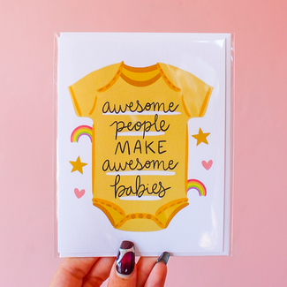 Awesome Babies Card