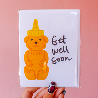 Honey Get Well Card