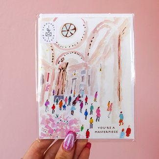 Seedlings You're a Masterpiece Card